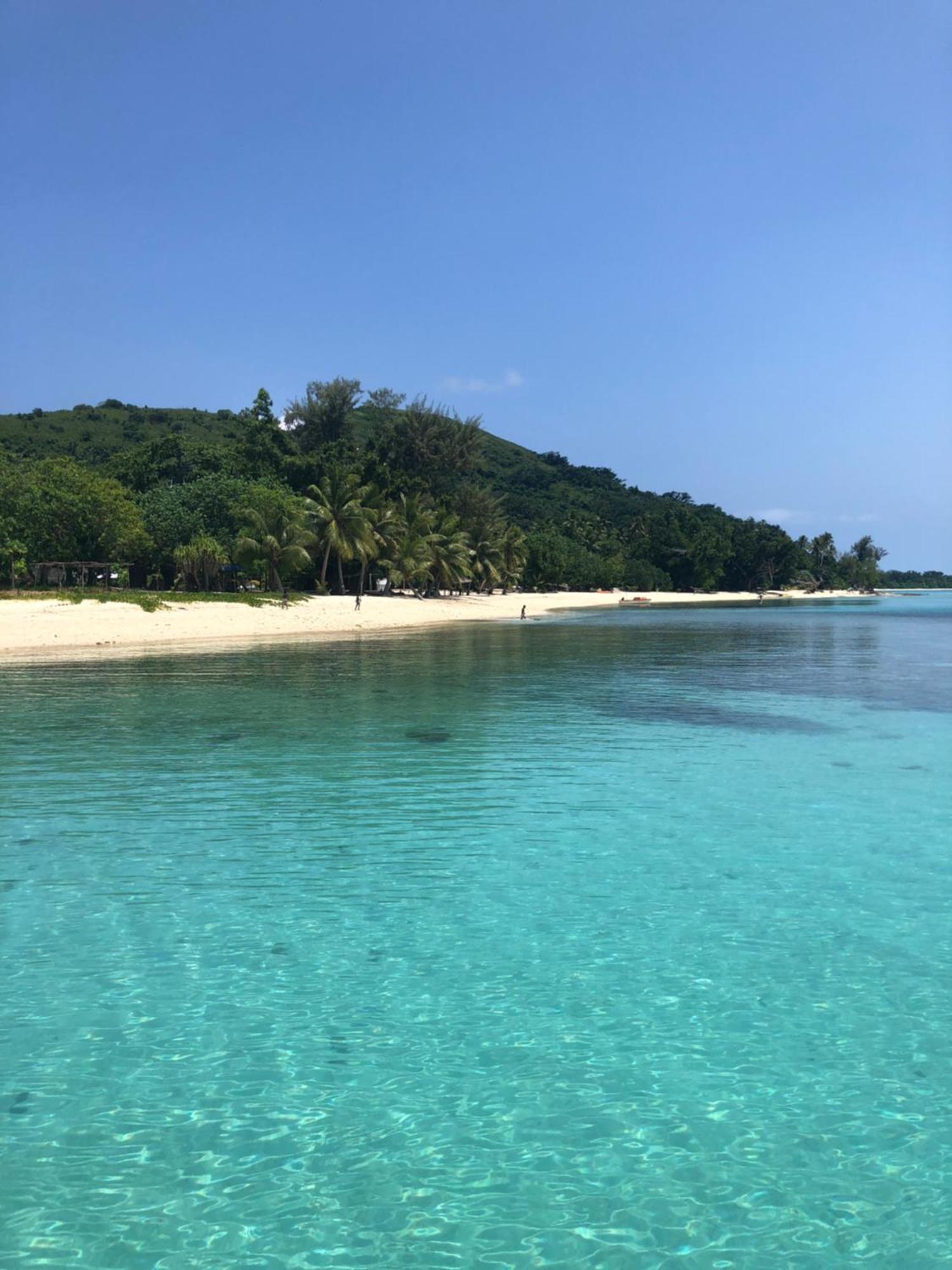 Whispering Palms - Absolute Beachfront Villas 维拉港 外观 照片